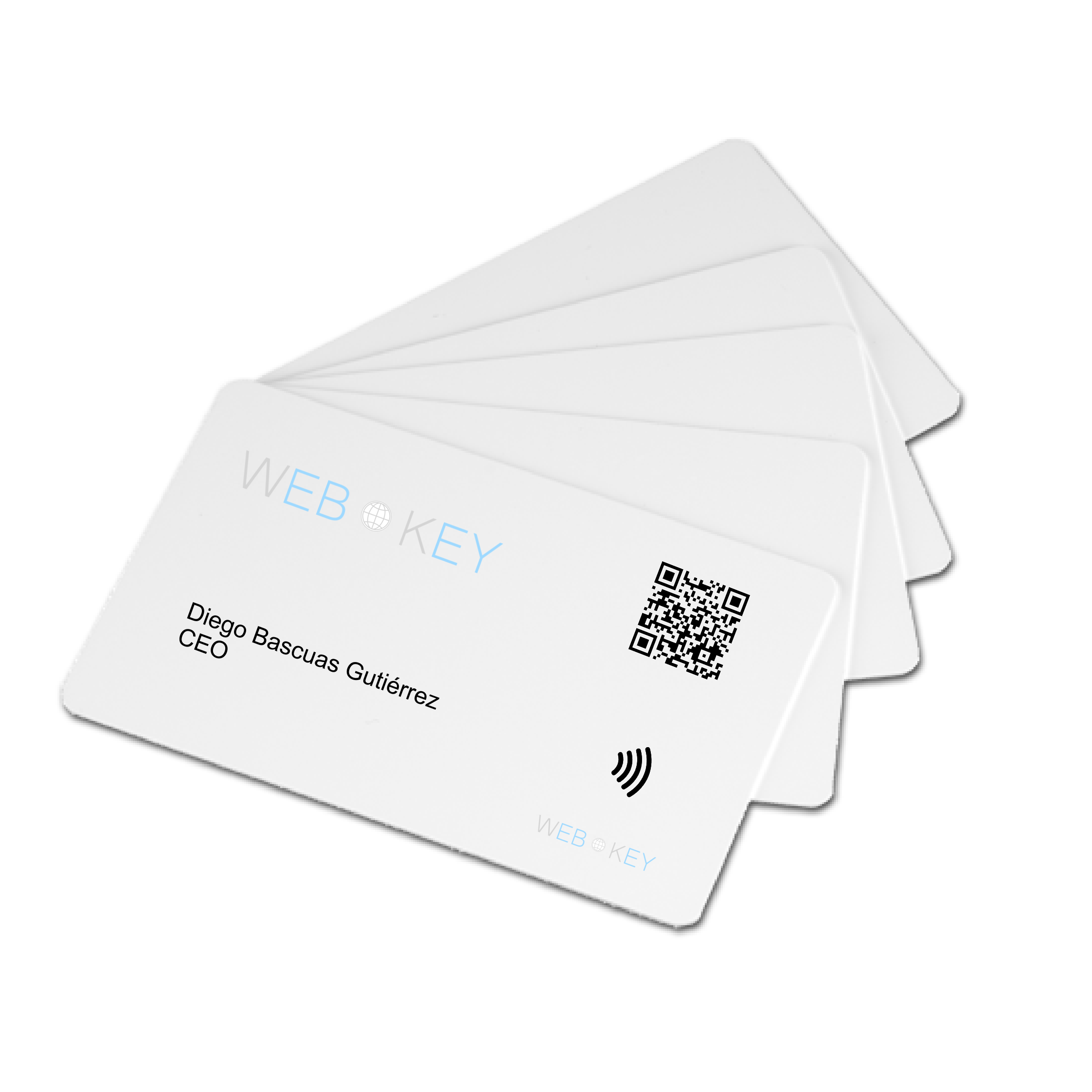 Tarjeta de visita inteligente NFC